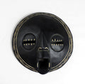 Black Ashanti Mask - 10"