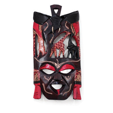 15-16" Maasai Animal Mask