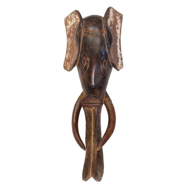 Large Guru Elephant Mask 34" from Ivory Coast