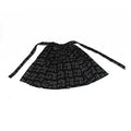 Bargain Basement Ankara Print Queen's Skirt - Black & White