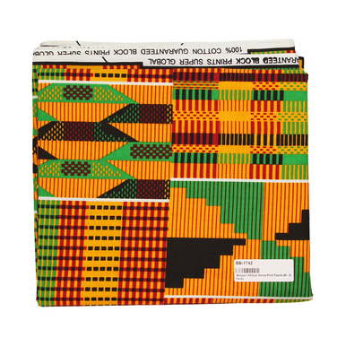 Bargain African Kente Print Fabric #2 - 6 Yards