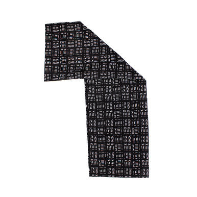 Black Mud Print Head Wrap