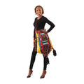 Deluxe Tuareg Leather Fringed Handbag
