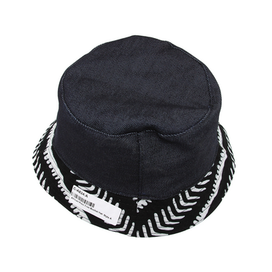 African Print Trim Bucket Hat - Style A