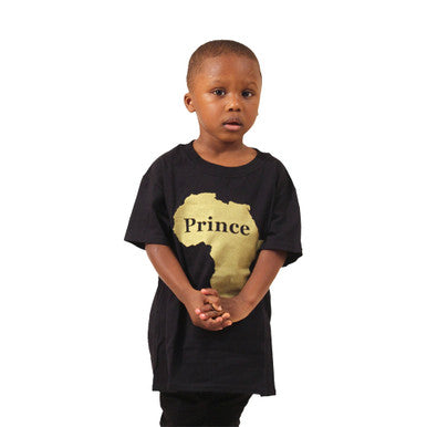 African Prince Children's T-Shirt - Large