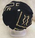African Print Military Cap