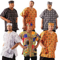 Set Of 6 Men's Dashikis