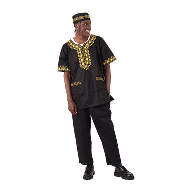 Amare Gold Short Sleeve Pant Set - Purple - Plus