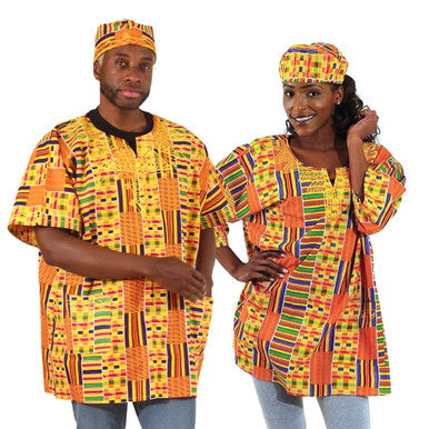 Kente Dashiki - Style #1