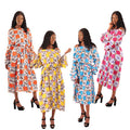 Set Of 4 African Print Dresses