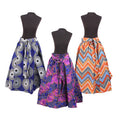 Set Of 3 Ankara Print Short Skirts - ASSORTED