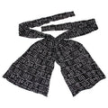Black & White Mud Print Infinity Palazzo Pants