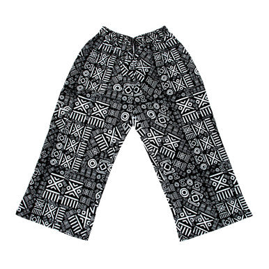 Ankara Print Cargo Pants - Style A