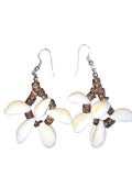 Seashell Bead Earrings