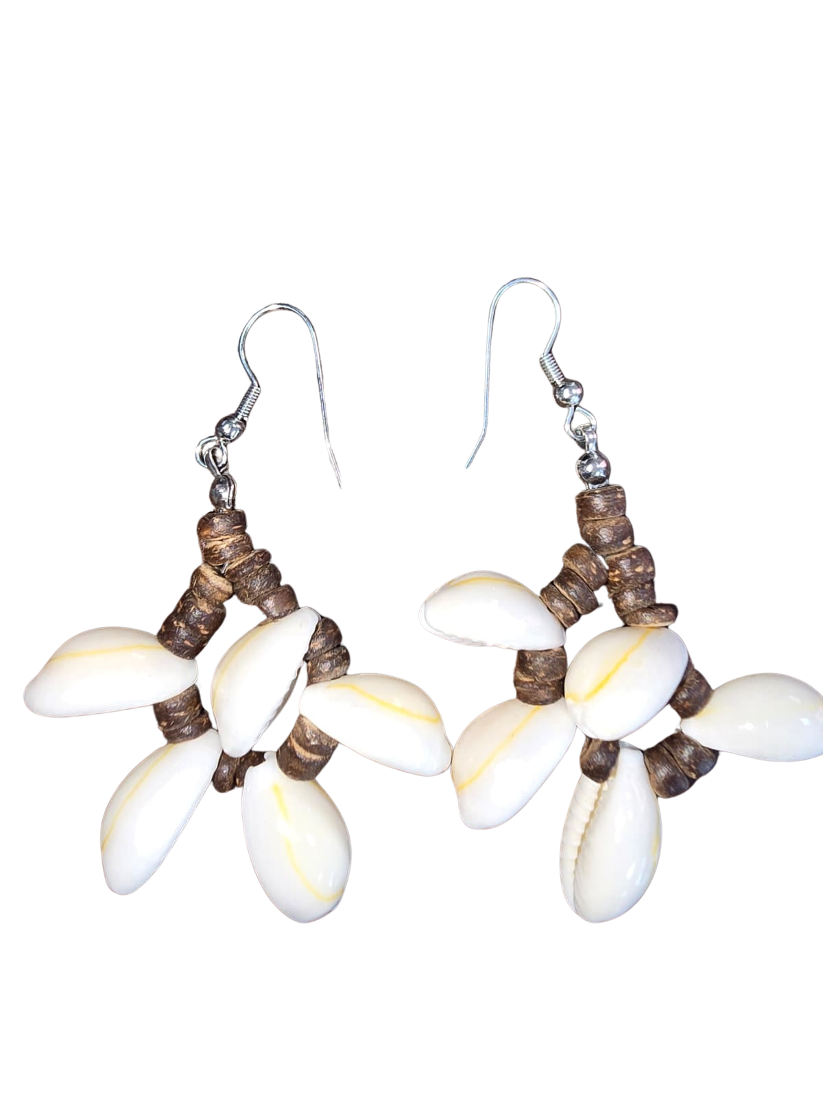 Seashell Bead Earrings
