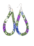 African Print Earrings