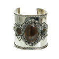 3-Stone Silver Cuff