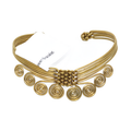Brass Wire Kenyan Queen Bracelet