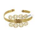 Brass Wire Kenyan Princess Bracelet
