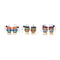 Set of 3 Djembe Drum Earrings - ASSORTED
