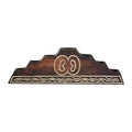Biribi Wo Soro Dark Wood Kwanzaa Kinara