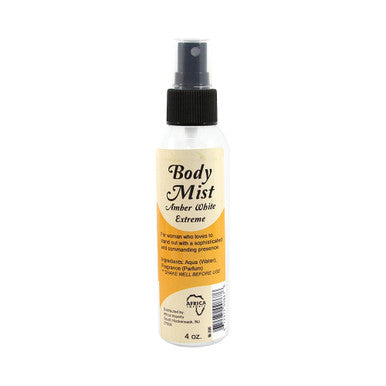 Amber White Extreme Body Mist