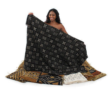 Authentic Mud Cloth - 4 Color