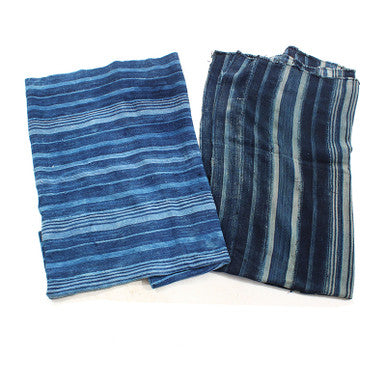 Antique Indigo Fabric - 4'