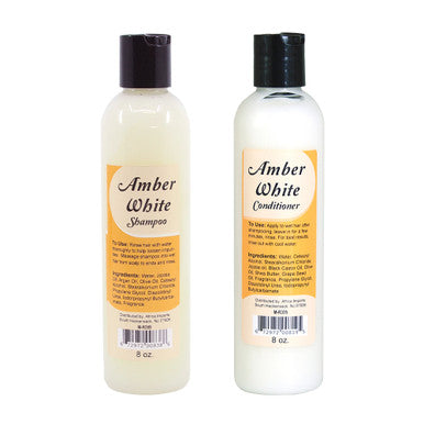Amber White Shampoo & Conditioner Set (8 oz.)