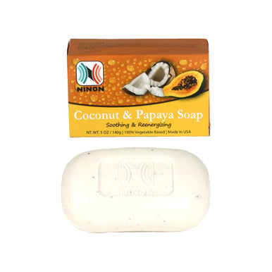 Ninon: Coconut & Papaya Soap - 5 oz.