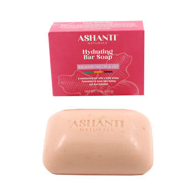 ASHANTI NATURALS: Kalahari Melon & Lily Hydrating Bar Soap - 5 oz.