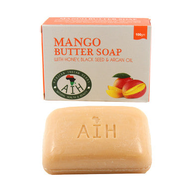 African Indian Herbs (AIH): Mango Butter Soap - 3.5 oz.