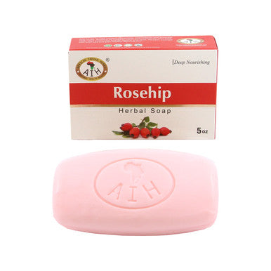 African Indian Herbs (AIH): Rosehip Herbal Soap - 5 oz.