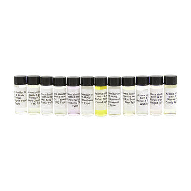 Set Of 12 Bath & Body Works Oils - 1 Dram (1/8oz.)