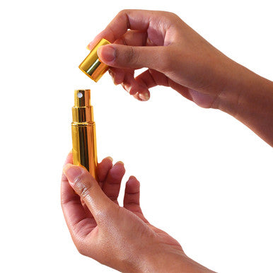 Case ⅓ oz (10 ml) Gold Spray Bottles: 500