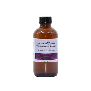 Unscented FEMALE Pheromone Additive (For Male Attraction) - 4 oz.