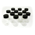 Set Of 12 Plastic Shaker Jars - 8 oz.