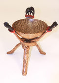 Cheetah Tripod And Bowl - 16"