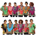 Set Of 12 King-Sized Dashikis (Sizes 2X, and 3X only)