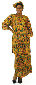 Women's Kente Skirt Set -  Style #2