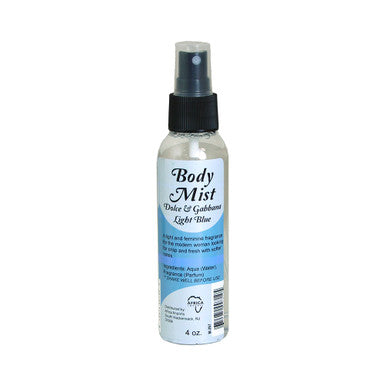 D & G Light Blue (W) Body Mist
