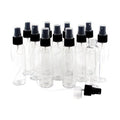 4 oz. Plastic Bottles w/Atomizer - 12 pk